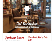 Tablet Screenshot of jesbarbershop.com